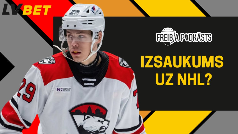 Klausītava | Freibja podkāsts: Ciemos Sandis Vilmanis. Vai būs izsaukums uz NHL?