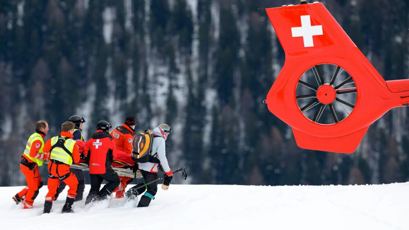 Traumu guvusi vēl viena titulēta Šveices kalnu slēpotāja