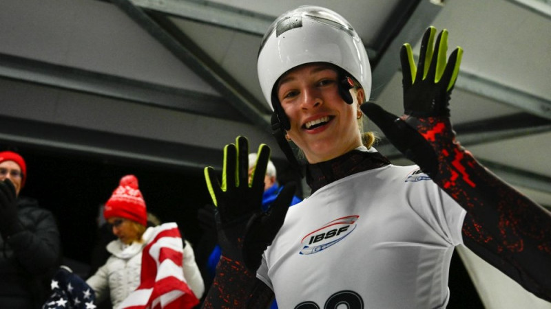 Andžāne ar triumfu skeletona Eiropas kausa posmā nodrošina vietu OS