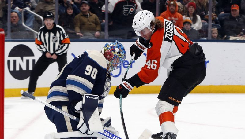 Ar Merzļikinu vārtos Kolumbusa turpina uzrāvienu