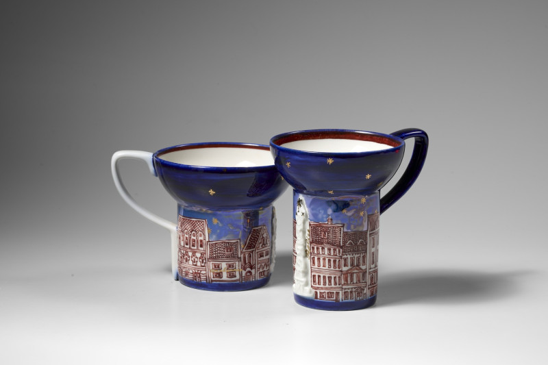 “Retrospekcija” – mākslinieka Anatolija Borodkina retrospektīva personālizstāde Rīgas Porcelāna muzejā