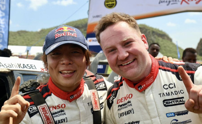 Japānis Katsuta beidzot tiek pie pirmās uzvaras WRC