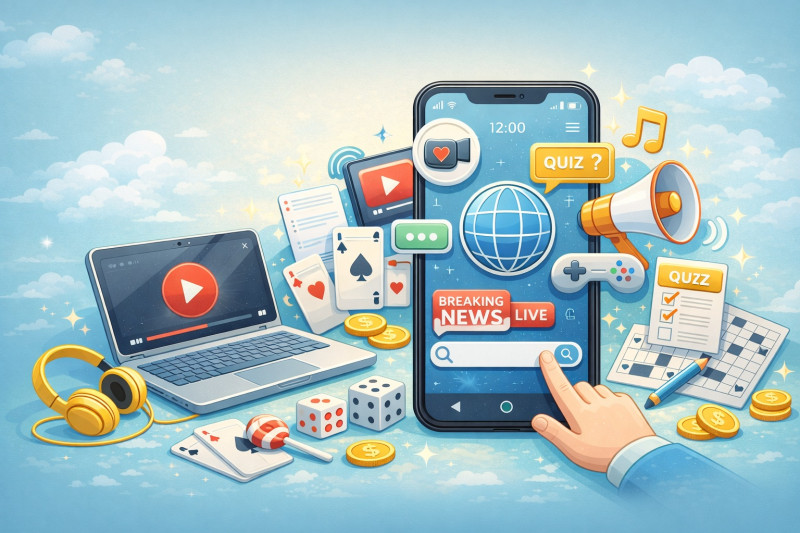 Mobilā izklaide: ko ir ērti palaist bez instalēšanas