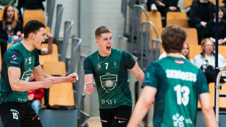 Latvijas volejbola finālsērija sākas ar pašreizējās čempiones atspēlēšanos