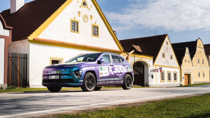 Caune/Svencis Čehijā noslēdz pieredzes bagātu FIA Pasaules kausa posmu ekorallijā