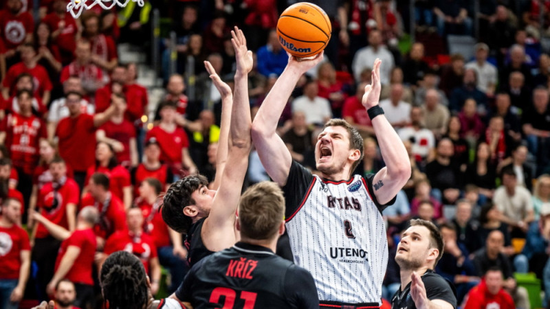 Viļņas "Rytas" minimāli uzvar izbraukumā un pirmoreiz iekļūst ČL finālčetriniekā