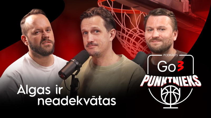 Klausītava | Go3punktnieks: ''Žalgiris'', NBA balvas un Bergmaņa stāsti no 90. gadiem