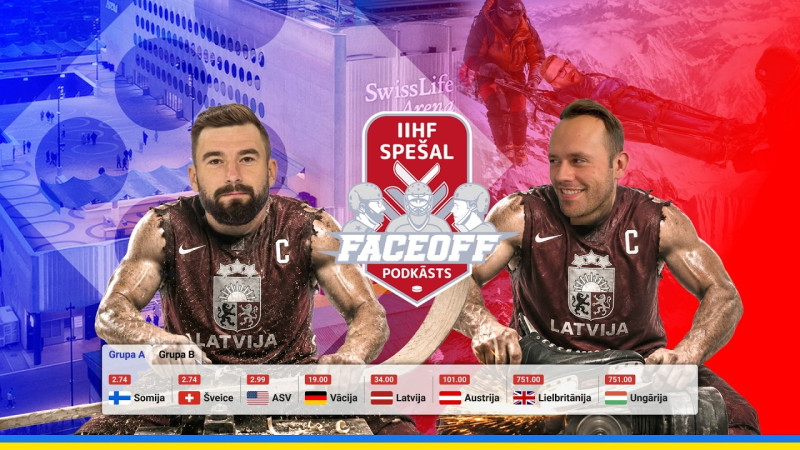 Klausītava | FaceOff podkāsts: asinām slidas un dodamies pēc medaļām