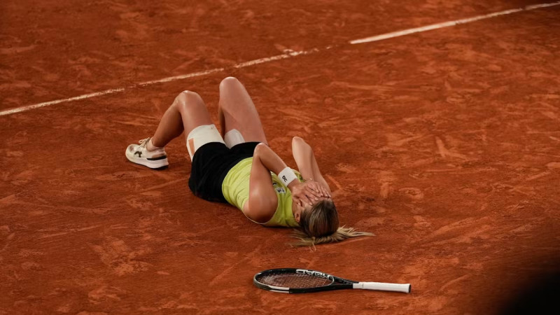 Kvalifikāciju pārvarējusī Hvaliņska iesoļo "French Open" finālā