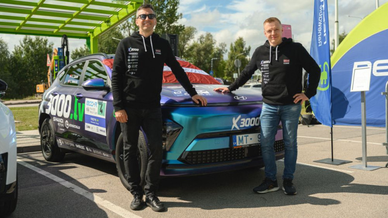 "Neste MY Renewable Charge" kļūst par "EV Rally Latvia" oficiālo uzlādes partneri