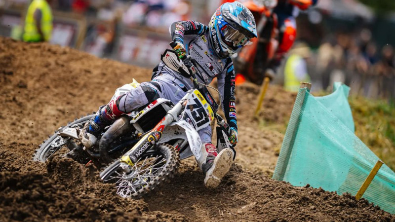 Martins Cīrulis uzvar braucienā un iekaro pjedestālu "ADAC MX Masters" posmā