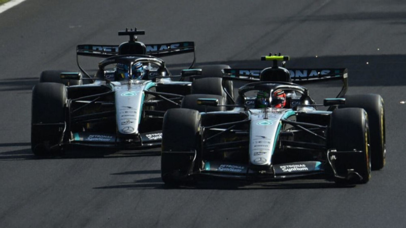 "Mercedes" pilotu satriecošā duelī Moncā triumfē Antonelli