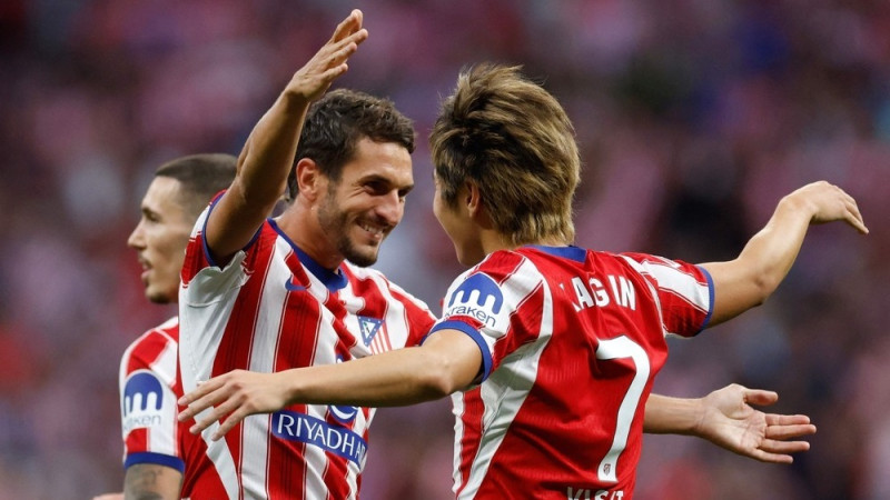 "Atletico" pārbrauc pāri viesiem no Pamplonas, "Deportivo" pirmais zaudējums
