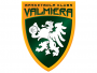 <h1>13. Basketbola klubs "Valmiera"</h1><br>
Pilsētas ģērbonis ir tadicionāls sporta klubu logo elements, taču Valmierai izdevies labs risinājums - uzrunā gan formas, gan krāsas.
